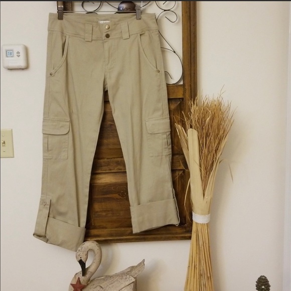 🌹🛍Kenar khaki capri pants🌹💜 - Picture 2 of 8